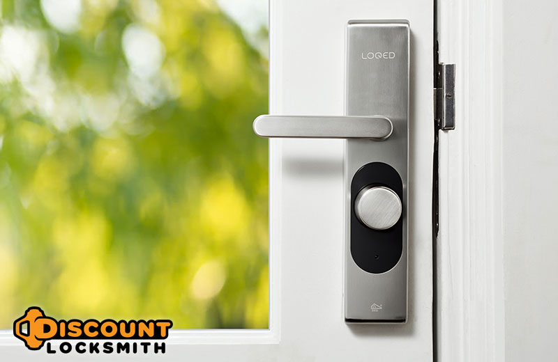 Smart door lock installation