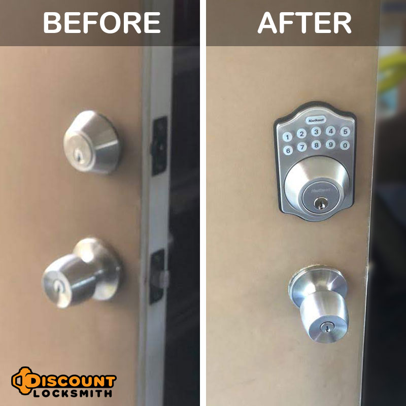 discount locksmith keypad deadbolt